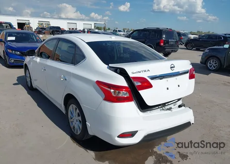 2019 Nissan Sentra Sv из США, поврежденный, VIN 3N1AB7AP6KY334435